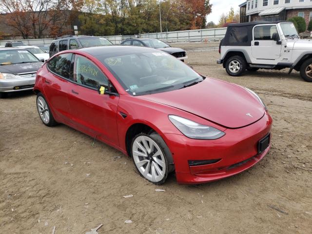 TESLA MODEL 3 2022 5yj3e1ea4nf290354