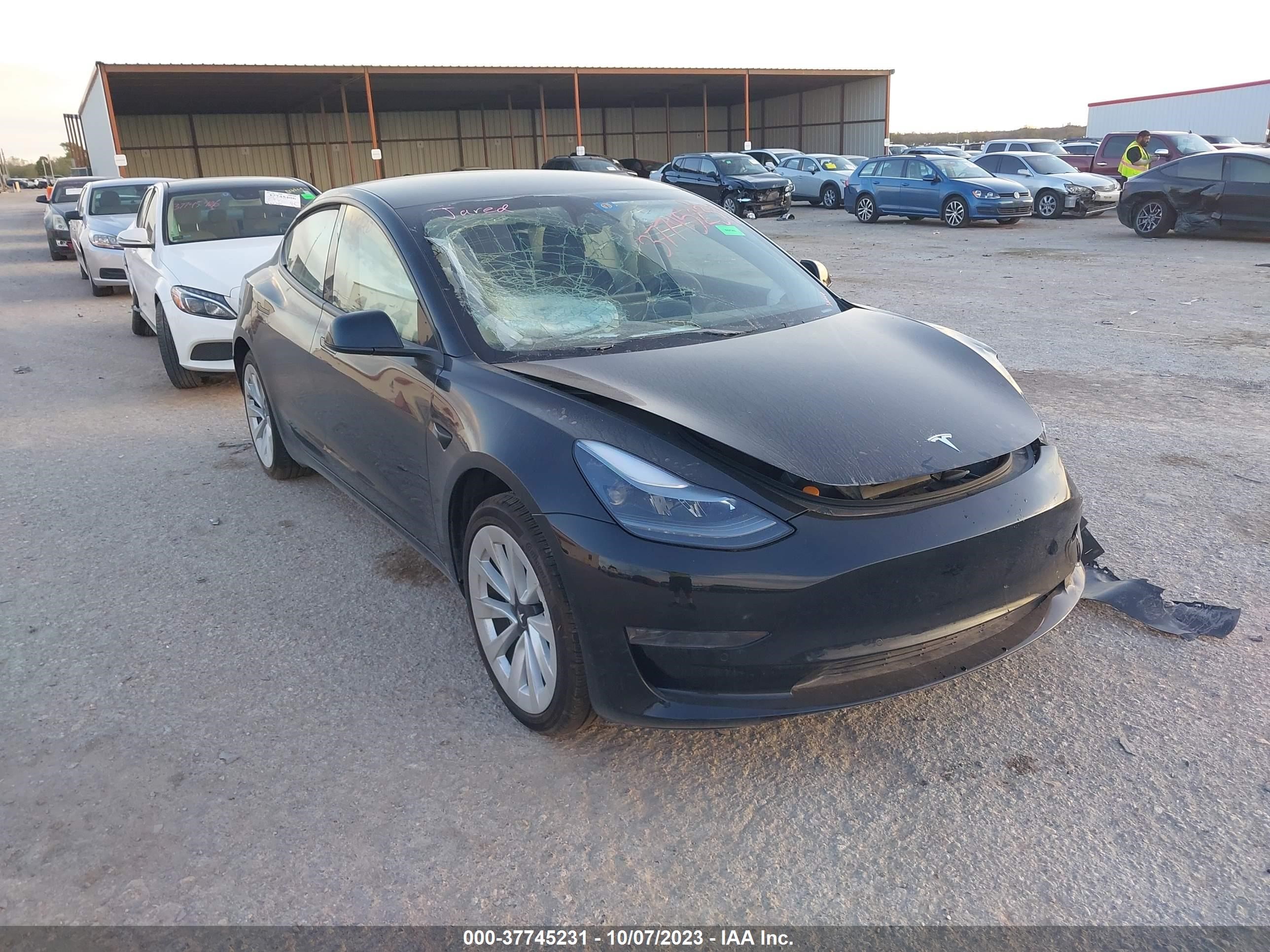 TESLA MODEL 3 2022 5yj3e1ea4nf302597