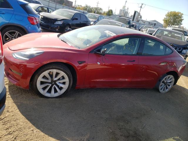 TESLA MODEL 3 2022 5yj3e1ea4nf304642