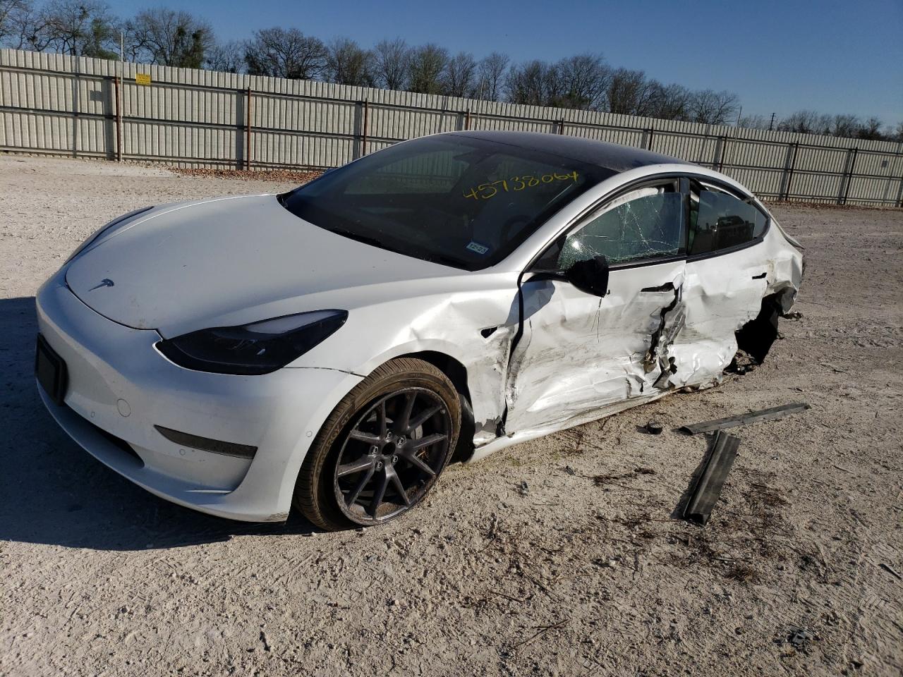 TESLA MODEL 3 2022 5yj3e1ea4nf348589