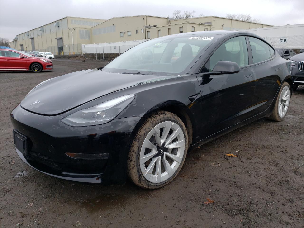 TESLA MODEL 3 2022 5yj3e1ea4nf370012