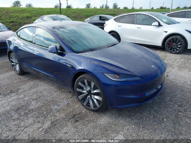 TESLA MODEL 3 2024 5yj3e1ea4rf748805