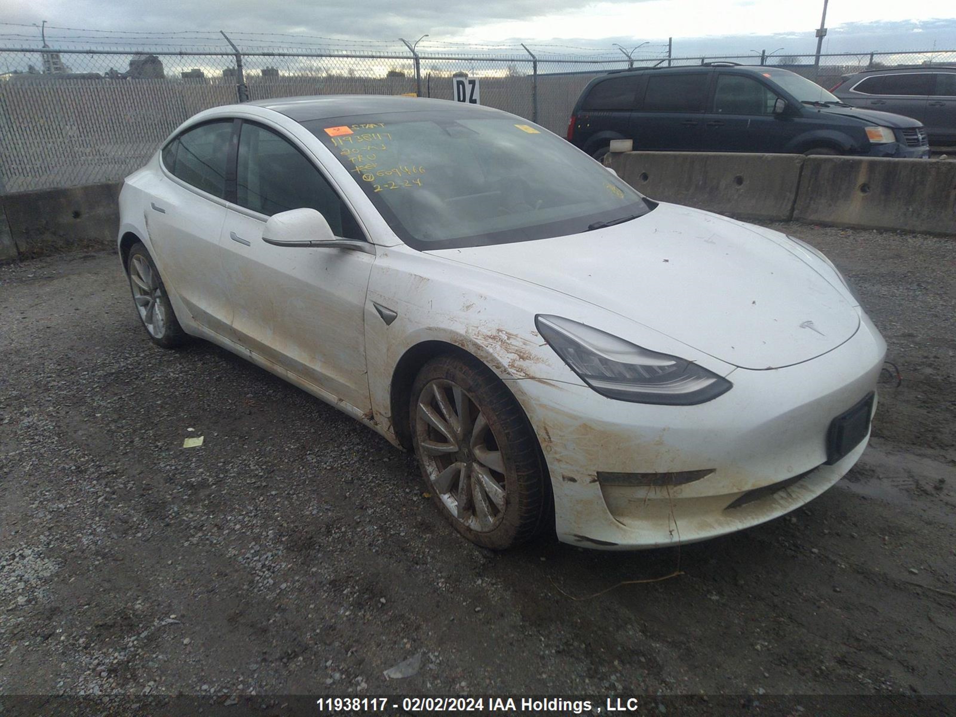 TESLA MODEL 3 2019 5yj3e1ea5lf609466