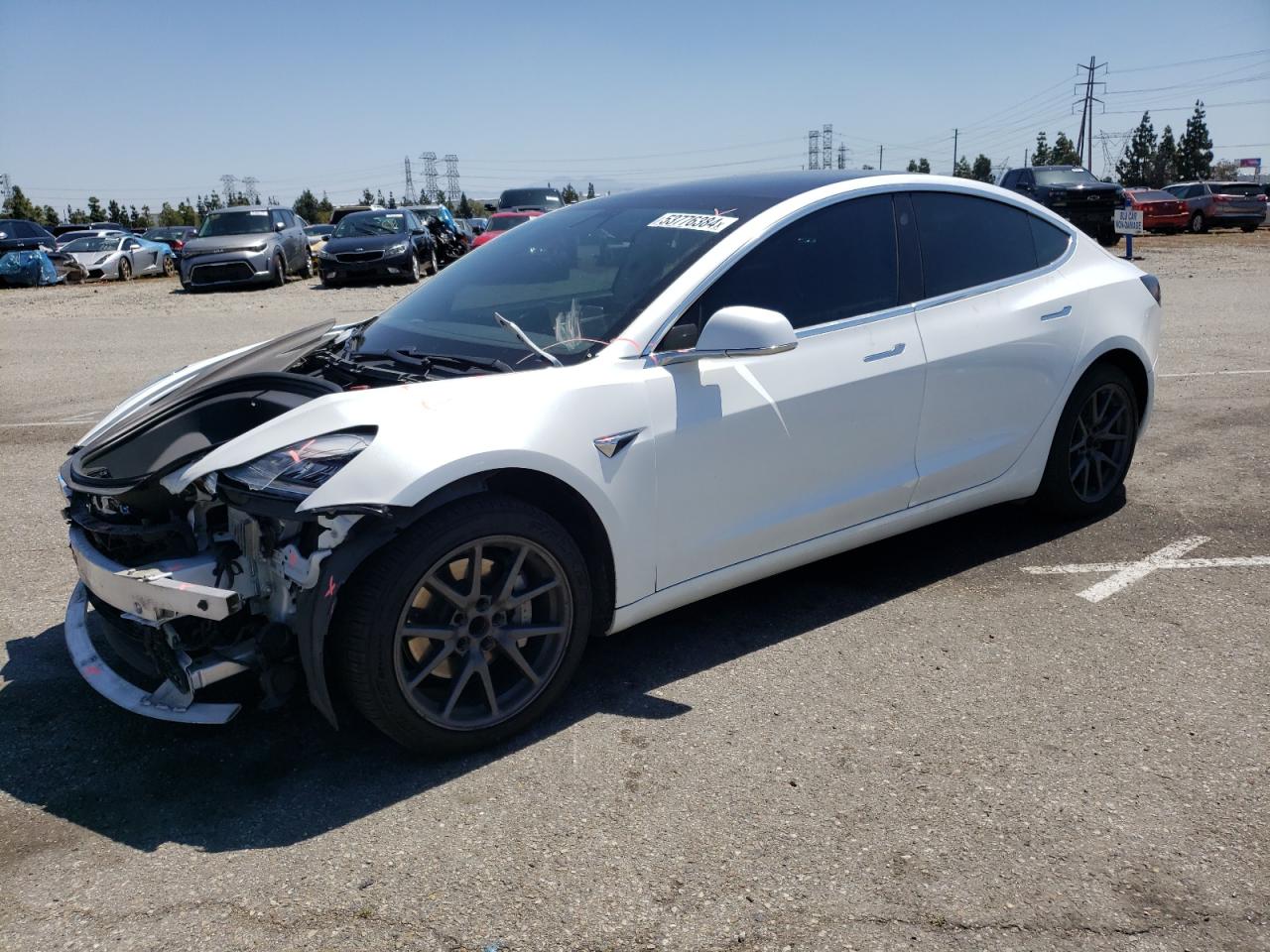 TESLA MODEL 3 2020 5yj3e1ea5lf740364