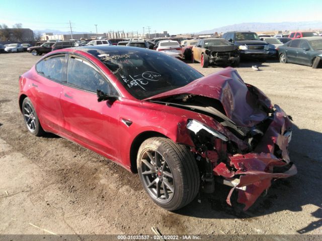 TESLA MODEL 3 2021 5yj3e1ea5mf001190