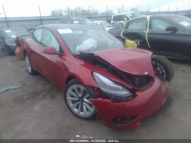 TESLA MODEL 3 2021 5yj3e1ea5mf045691