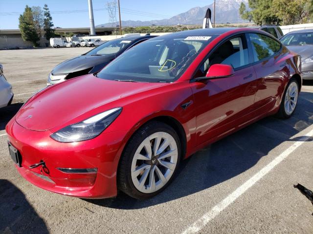 TESLA MODEL 3 2022 5yj3e1ea5nf142763