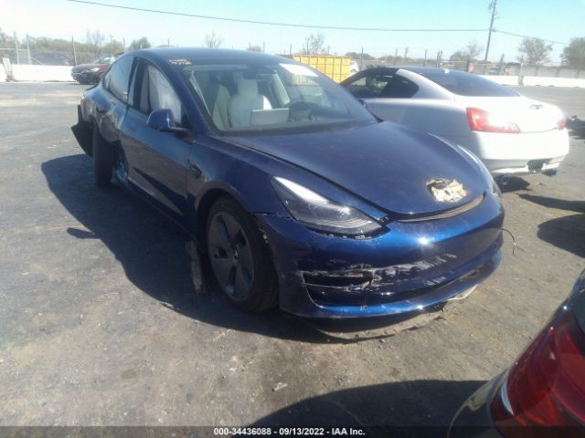 TESLA MODEL 3 2022 5yj3e1ea5nf147820