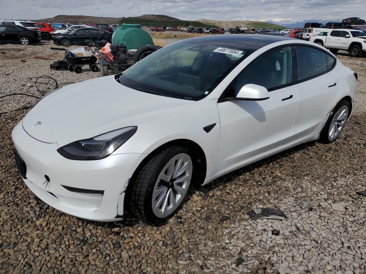 TESLA MODEL 3 2022 5yj3e1ea5nf185211