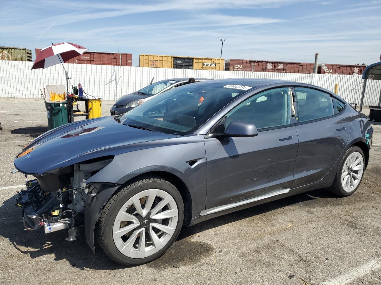 TESLA MODEL 3 2022 5yj3e1ea5nf203786