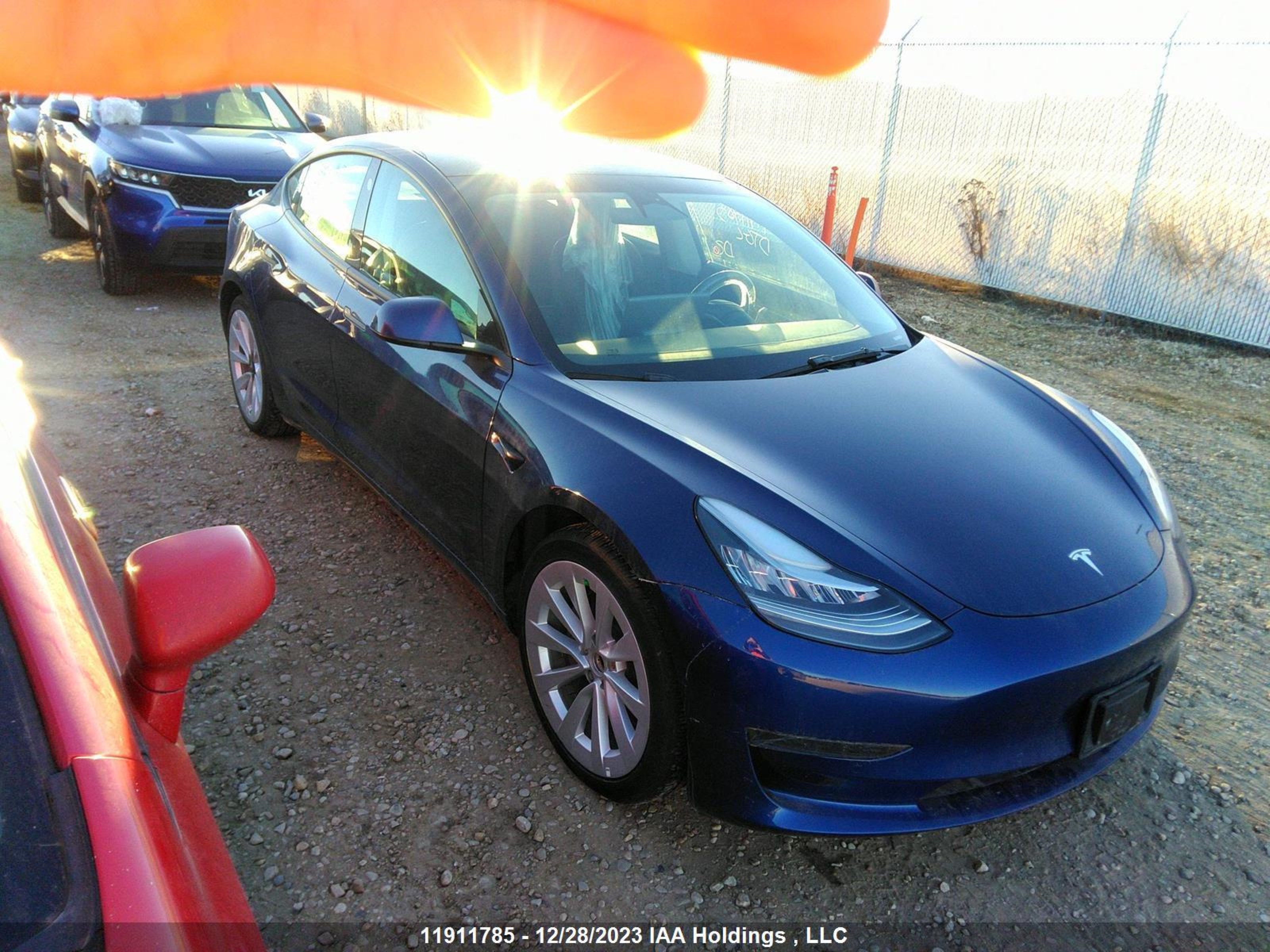 TESLA MODEL 3 2022 5yj3e1ea5nf258111