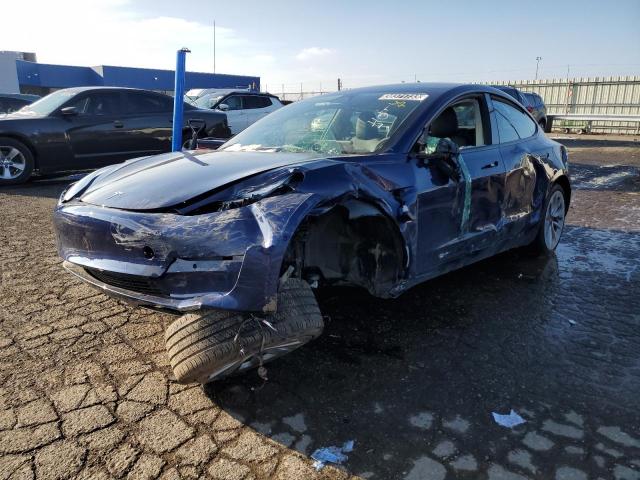 TESLA MODEL 3 2022 5yj3e1ea5nf372609