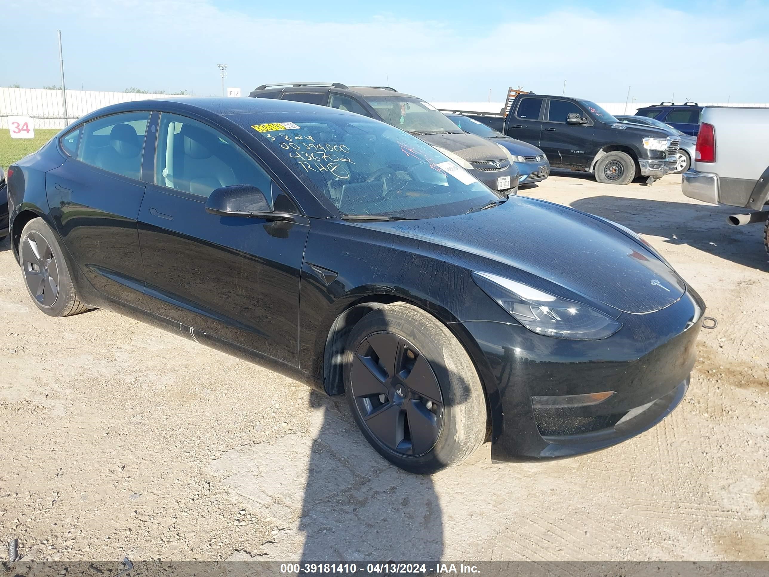 TESLA MODEL 3 2023 5yj3e1ea5pf436702