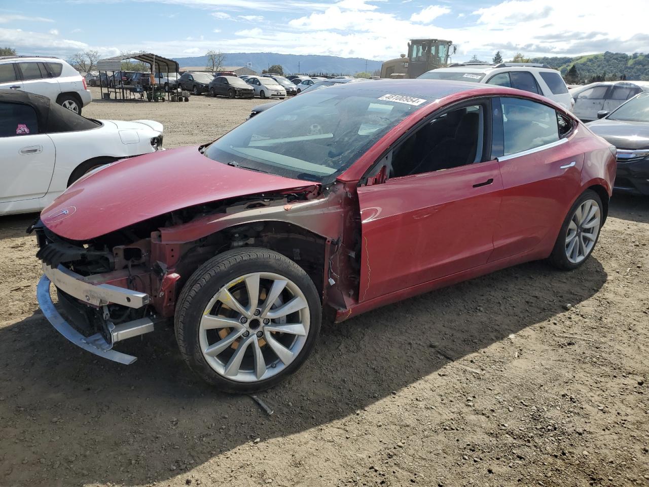 TESLA MODEL 3 2018 5yj3e1ea6jf012212