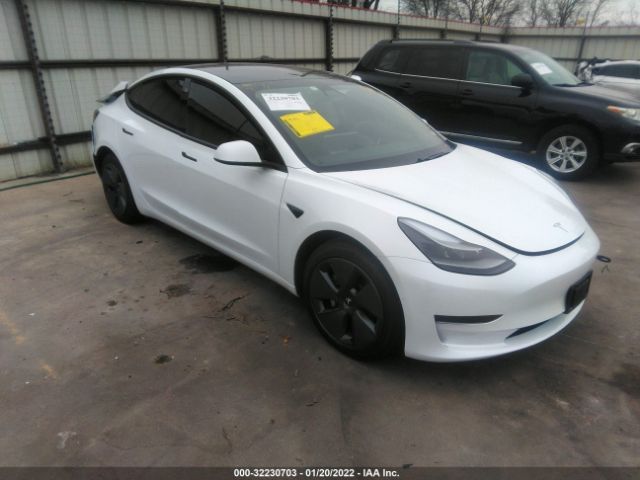 TESLA MODEL 3 2021 5yj3e1ea6mf021576