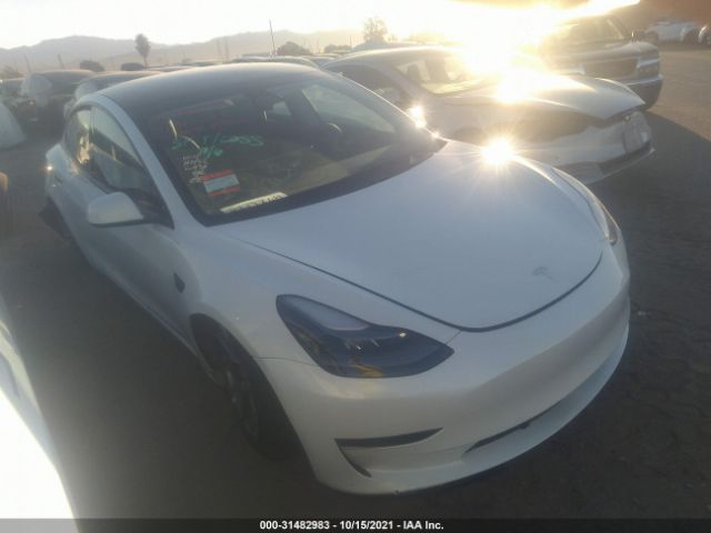 TESLA MODEL 3 2021 5yj3e1ea6mf067103