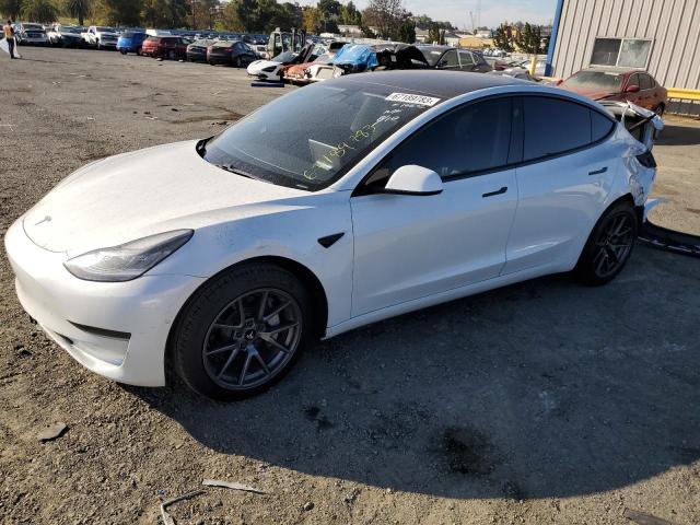 TESLA MODEL 3 2021 5yj3e1ea6mf854309