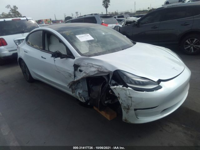 TESLA MODEL 3 2021 5yj3e1ea6mf857405