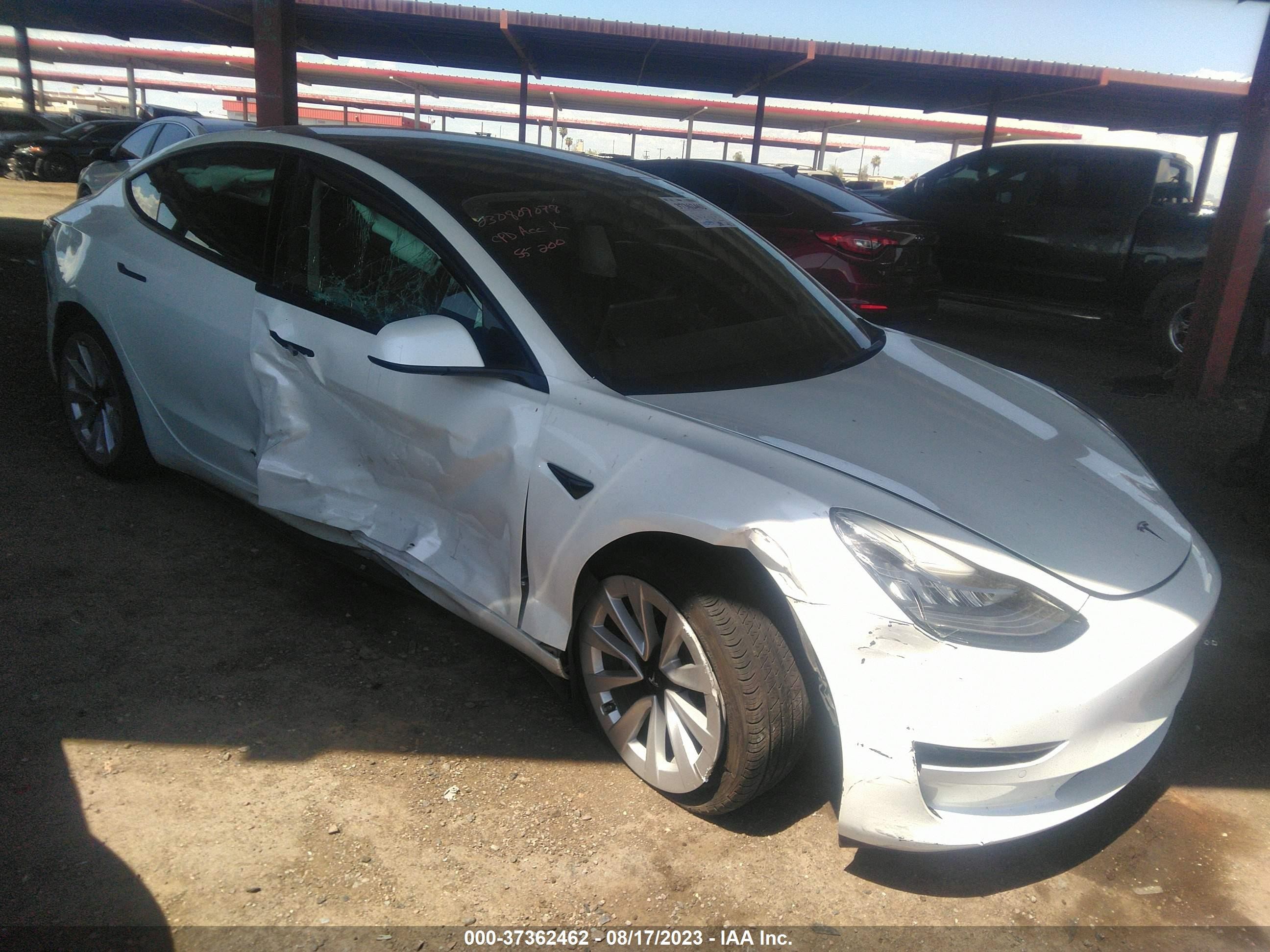 TESLA MODEL 3 2021 5yj3e1ea6mf861499