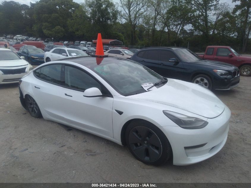 TESLA MODEL 3 2021 5yj3e1ea6mf866668