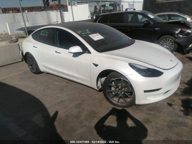 TESLA MODEL 3 2021 5yj3e1ea6mf873605