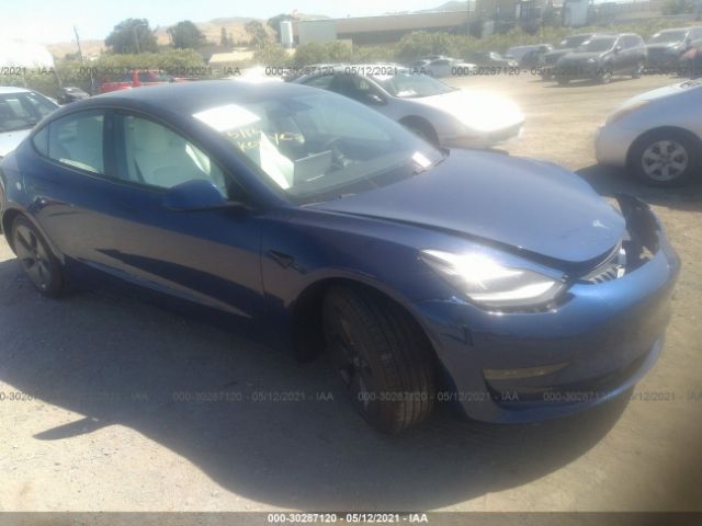 TESLA MODEL 3 2021 5yj3e1ea6mf915562