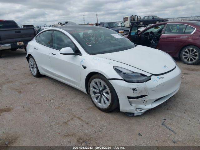 TESLA MODEL 3 2021 5yj3e1ea6mf921992