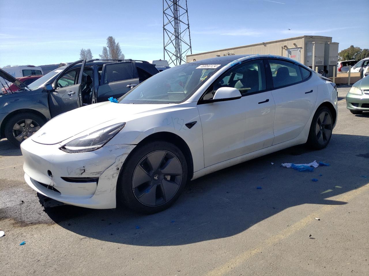 TESLA MODEL 3 2021 5yj3e1ea6mf939800