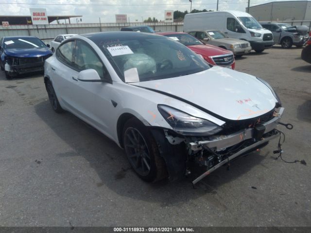 TESLA MODEL 3 2021 5yj3e1ea6mf976250