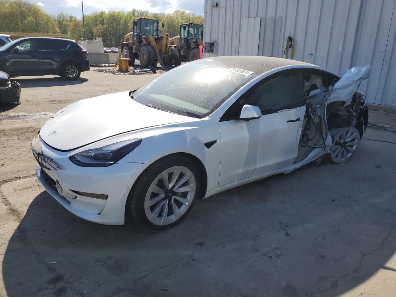 TESLA MODEL 3 2021 5yj3e1ea6mf978726