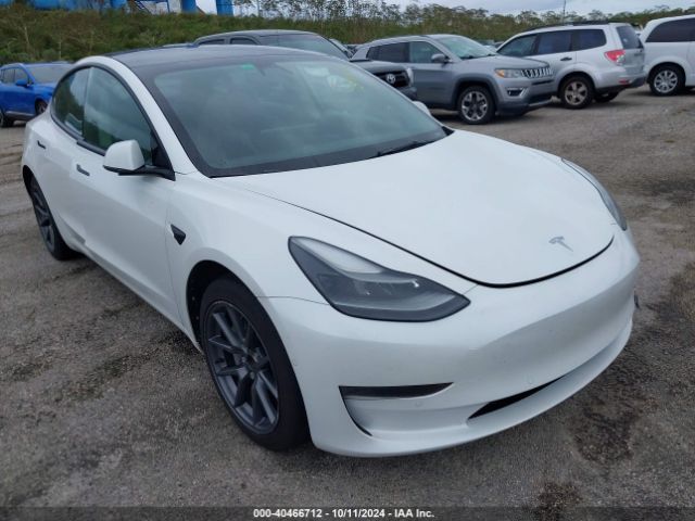 TESLA MODEL 3 2022 5yj3e1ea6nf102885