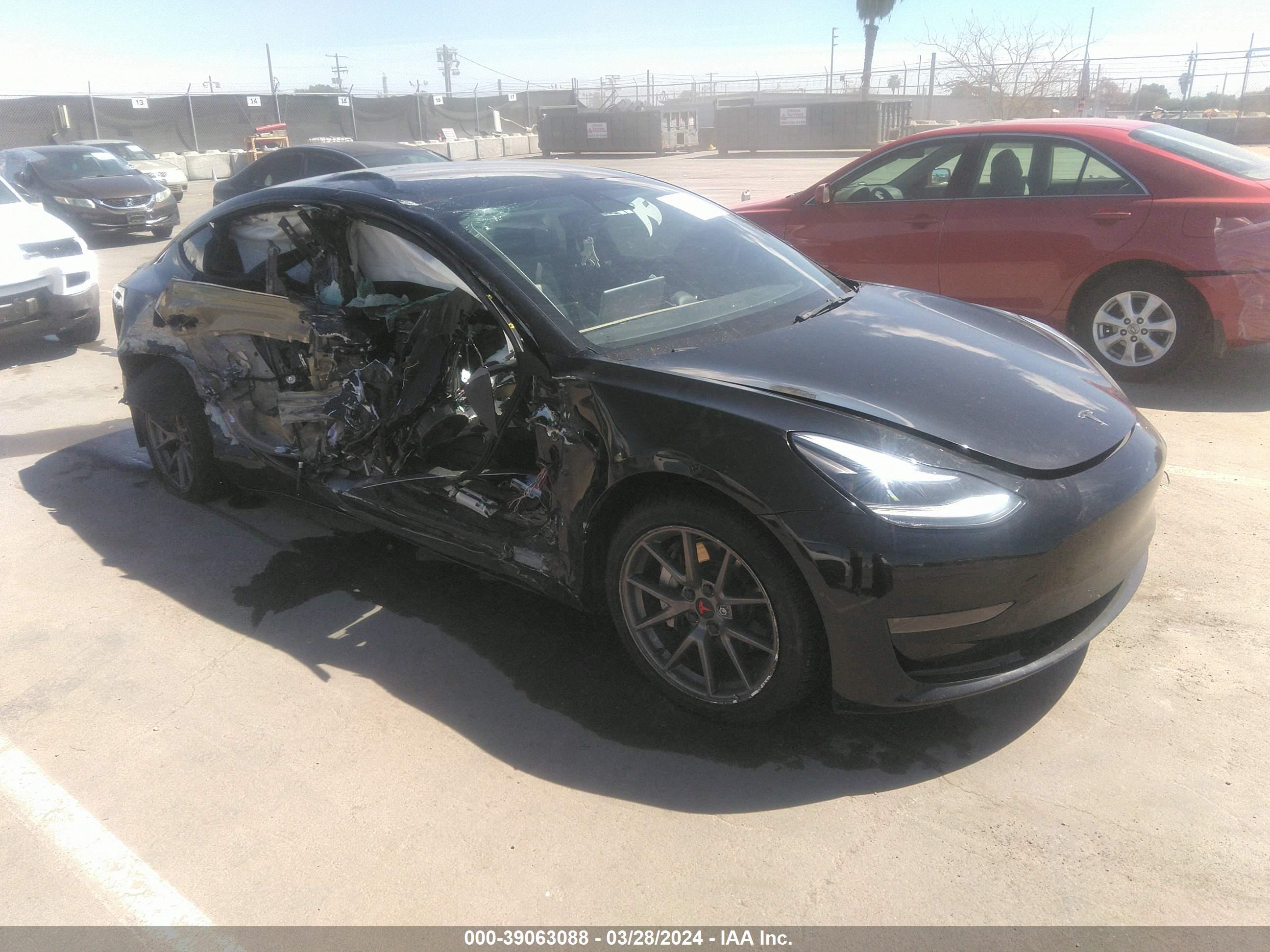 TESLA MODEL 3 2022 5yj3e1ea6nf113448