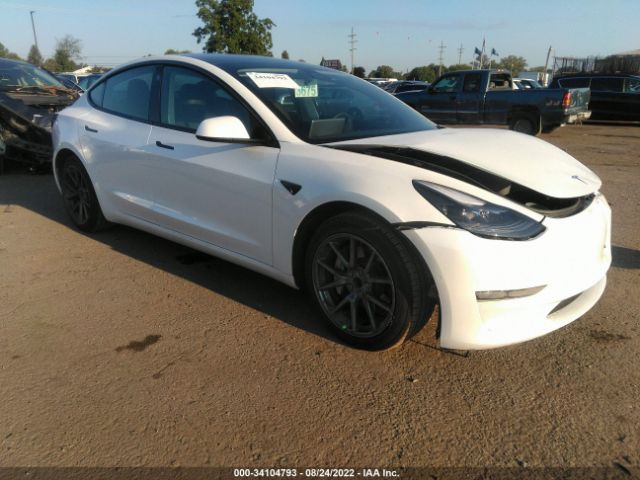 TESLA MODEL 3 2022 5yj3e1ea6nf113465