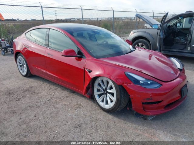 TESLA MODEL 3 2022 5yj3e1ea6nf177764