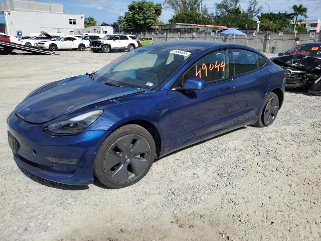 TESLA MODEL 3 2022 5yj3e1ea6nf186657