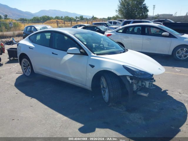 TESLA MODEL 3 2022 5yj3e1ea6nf188084