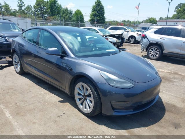 TESLA MODEL 3 2022 5yj3e1ea6nf189588