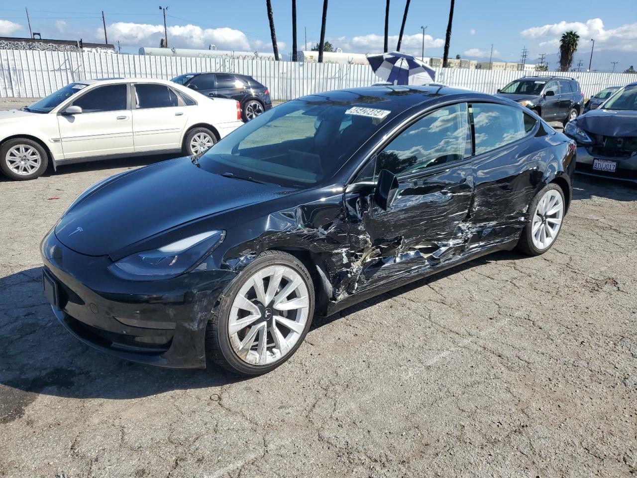 TESLA MODEL 3 2022 5yj3e1ea6nf191339