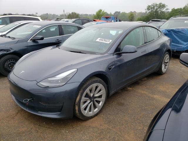 TESLA MODEL 3 2022 5yj3e1ea6nf287326