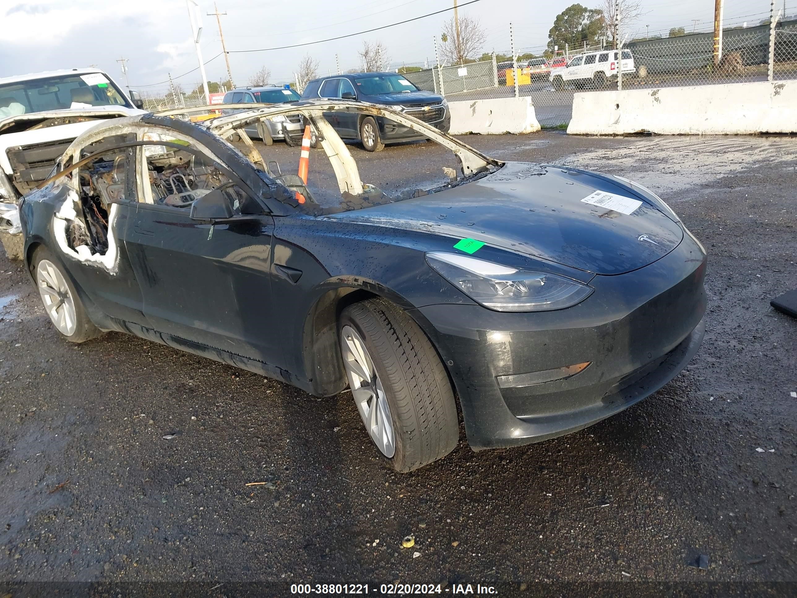 TESLA MODEL 3 2022 5yj3e1ea6nf303251