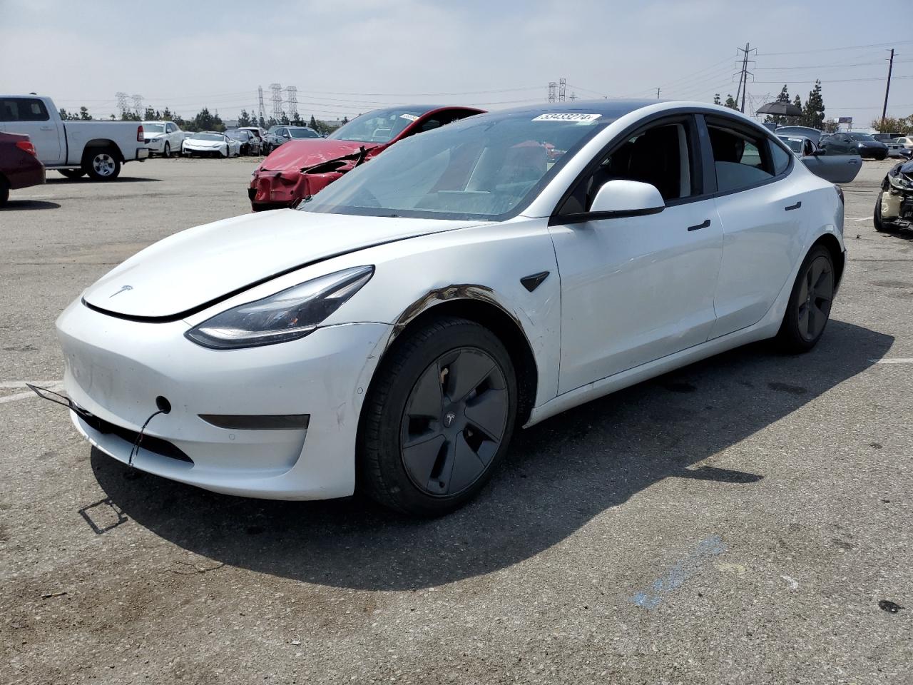 TESLA MODEL 3 2022 5yj3e1ea6nf306053