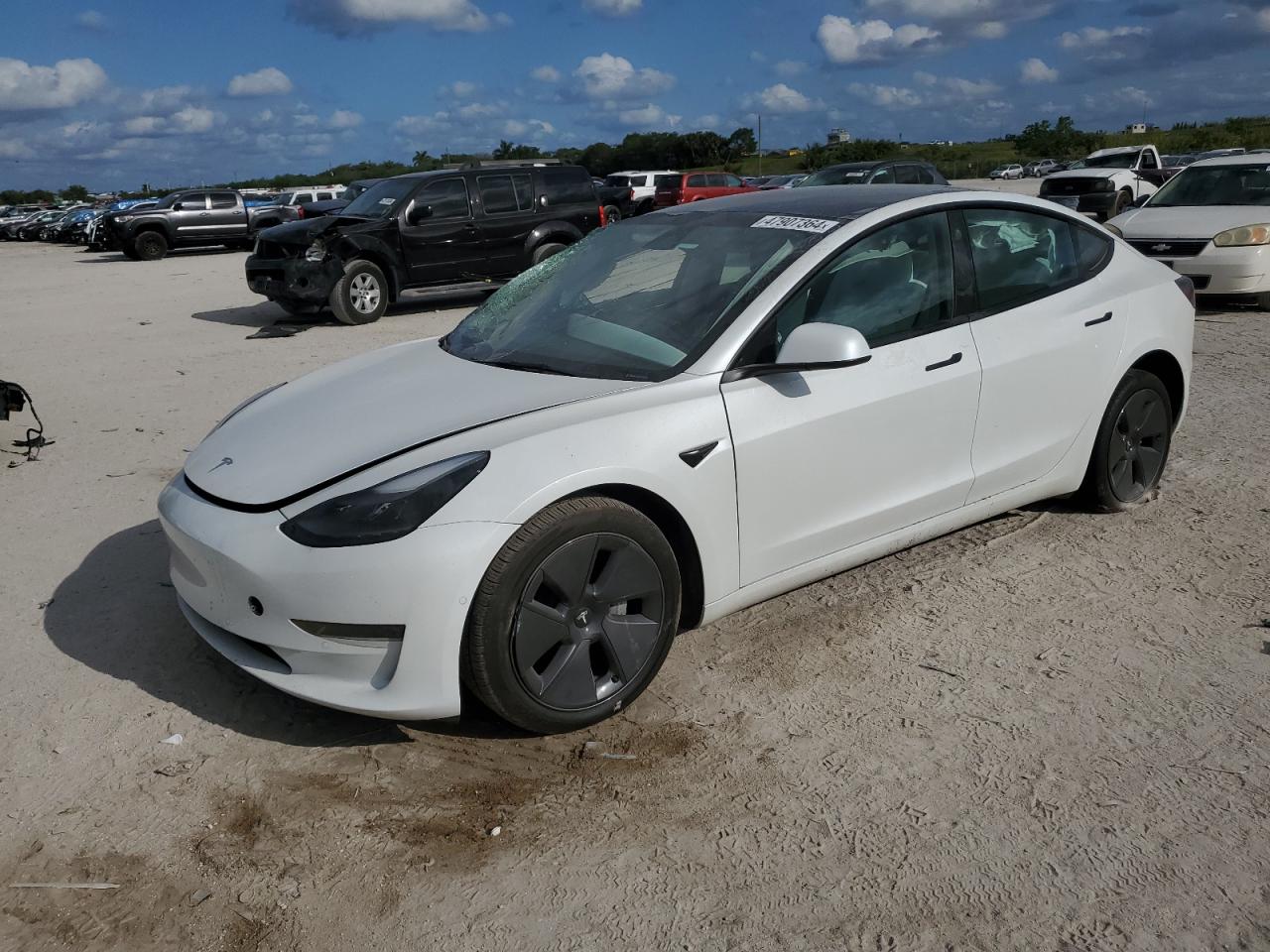 TESLA MODEL 3 2022 5yj3e1ea6nf347895