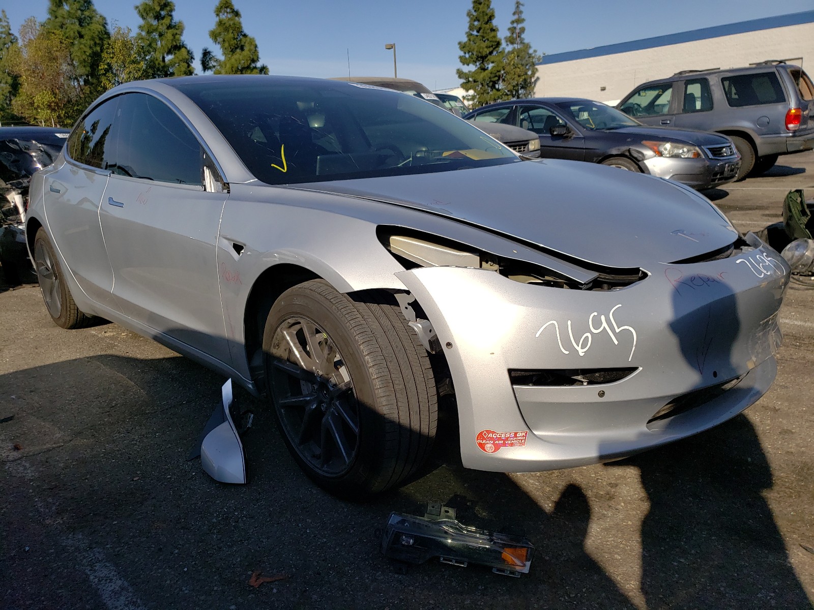 TESLA MODEL 3 2018 5yj3e1ea7jf040908