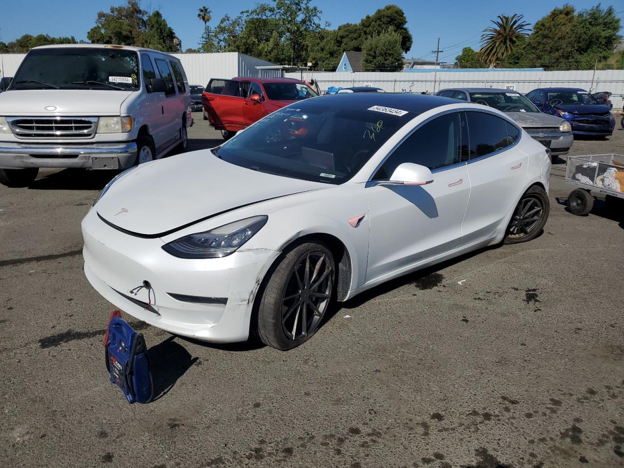 TESLA MODEL 3 2018 5yj3e1ea7jf076288