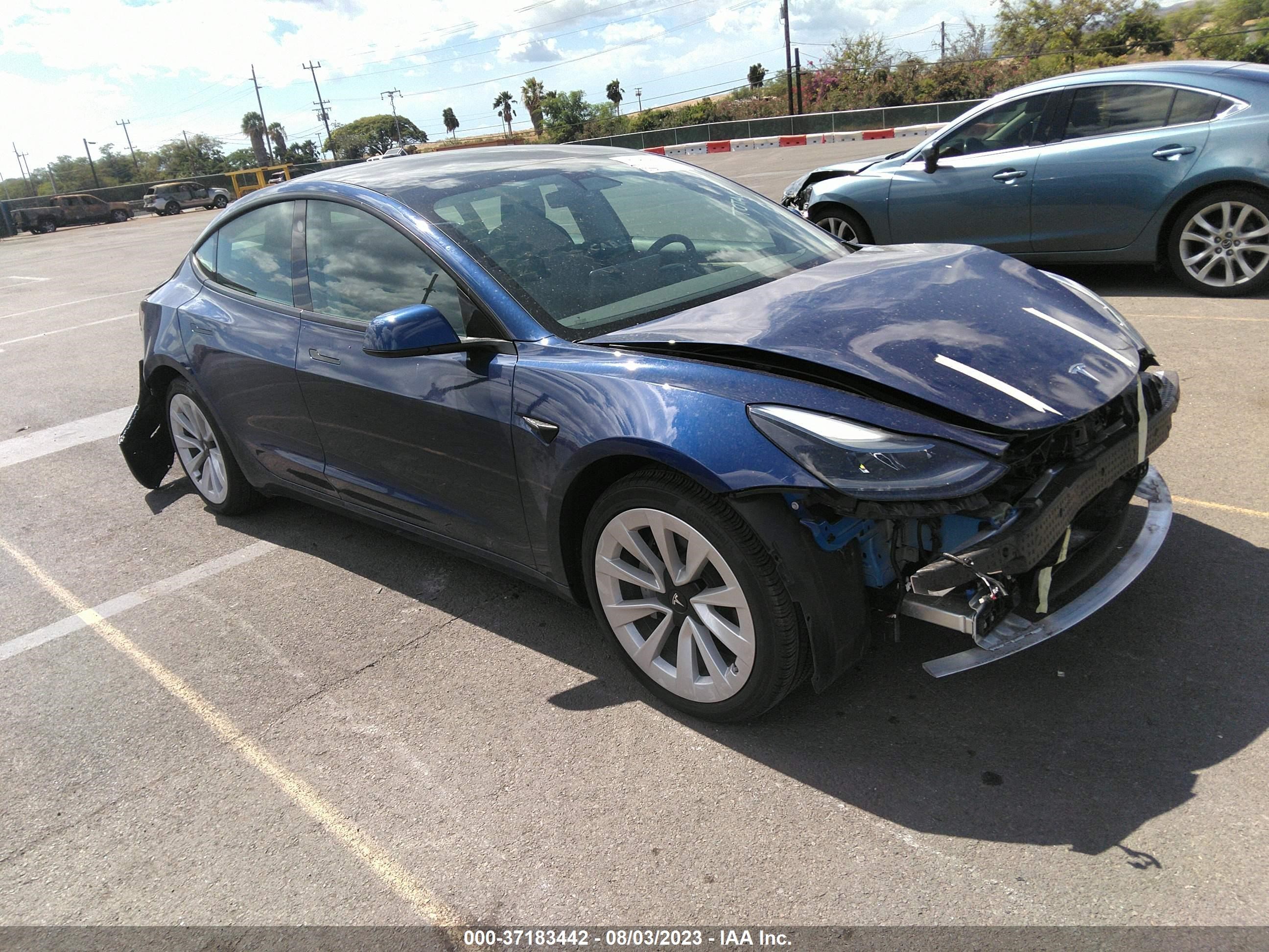 TESLA MODEL 3 2021 5yj3e1ea7mf082788