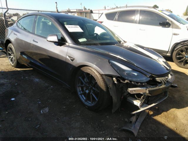 TESLA MODEL 3 2021 5yj3e1ea7mf876013