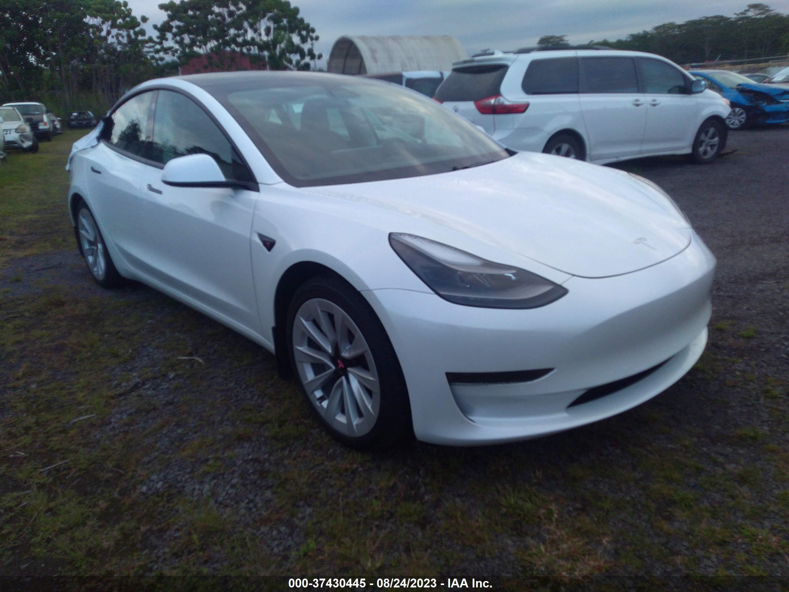 TESLA MODEL 3 2021 5yj3e1ea7mf977875