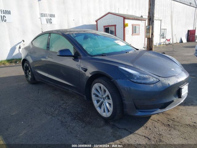 TESLA MODEL 3 2022 5yj3e1ea7nf187817