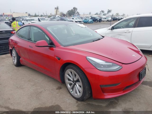 TESLA MODEL 3 2022 5yj3e1ea7nf286086