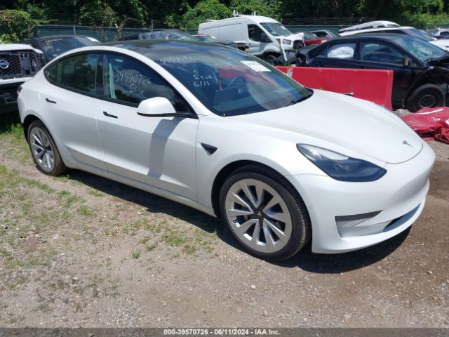 TESLA MODEL 3 2022 5yj3e1ea7nf345234